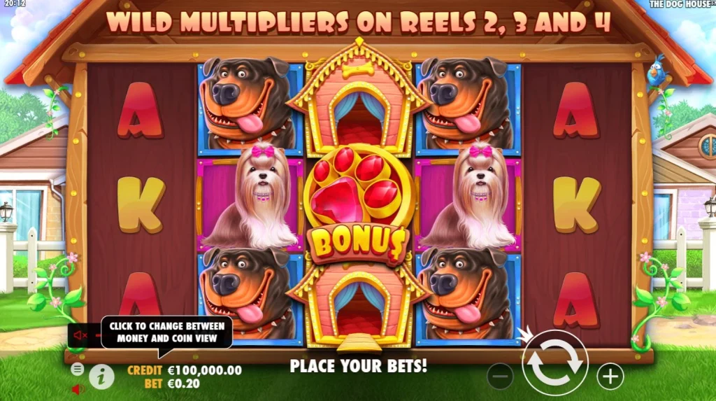 about bonus The Dog House Slot